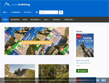 Tablet Screenshot of cuneotrekking.com